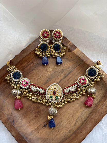 Phulkari Choker