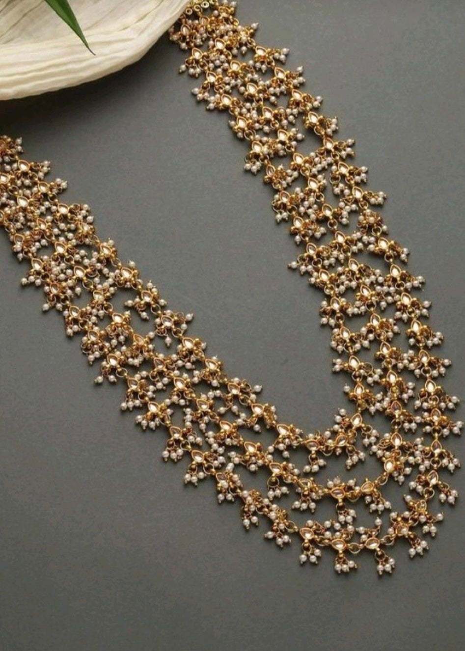 Long Kundan Necklace