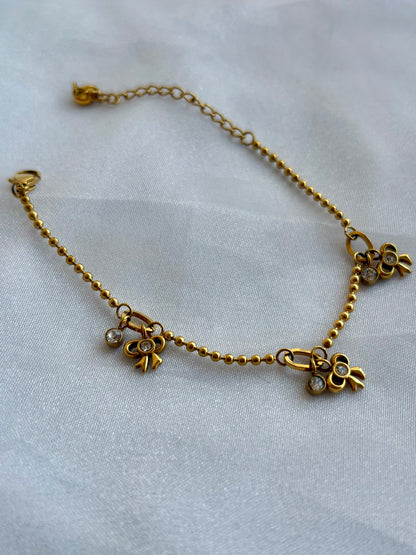Bow Stone Bracelet
