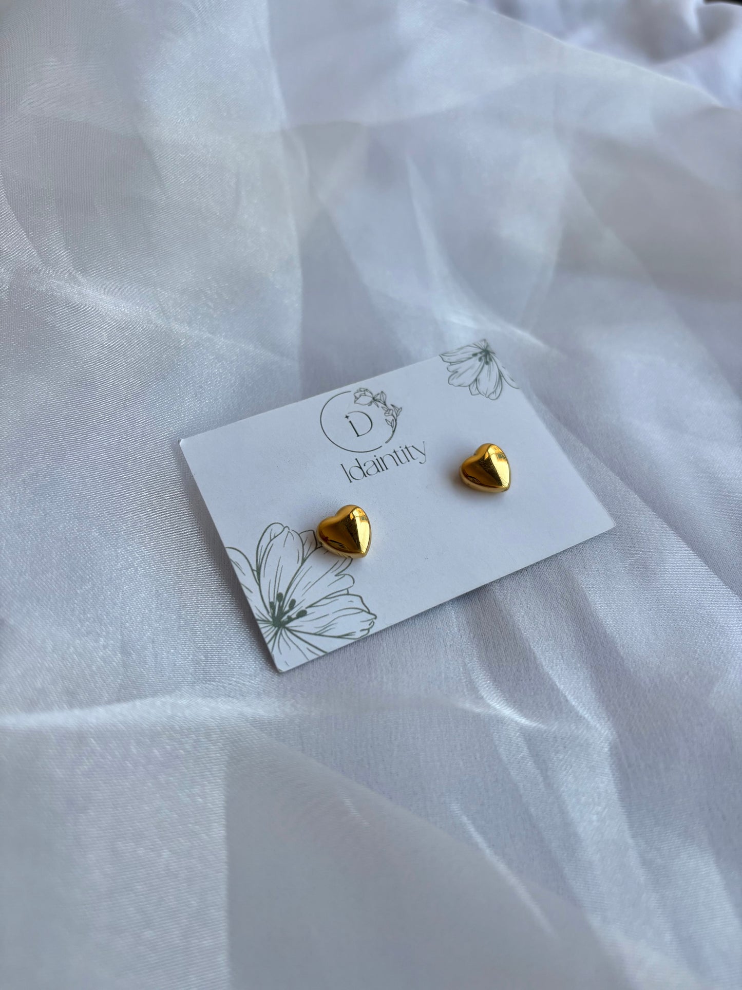 Mini Heart Earrings