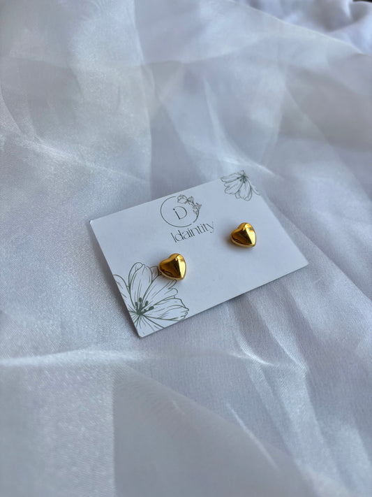 Mini Heart Earrings