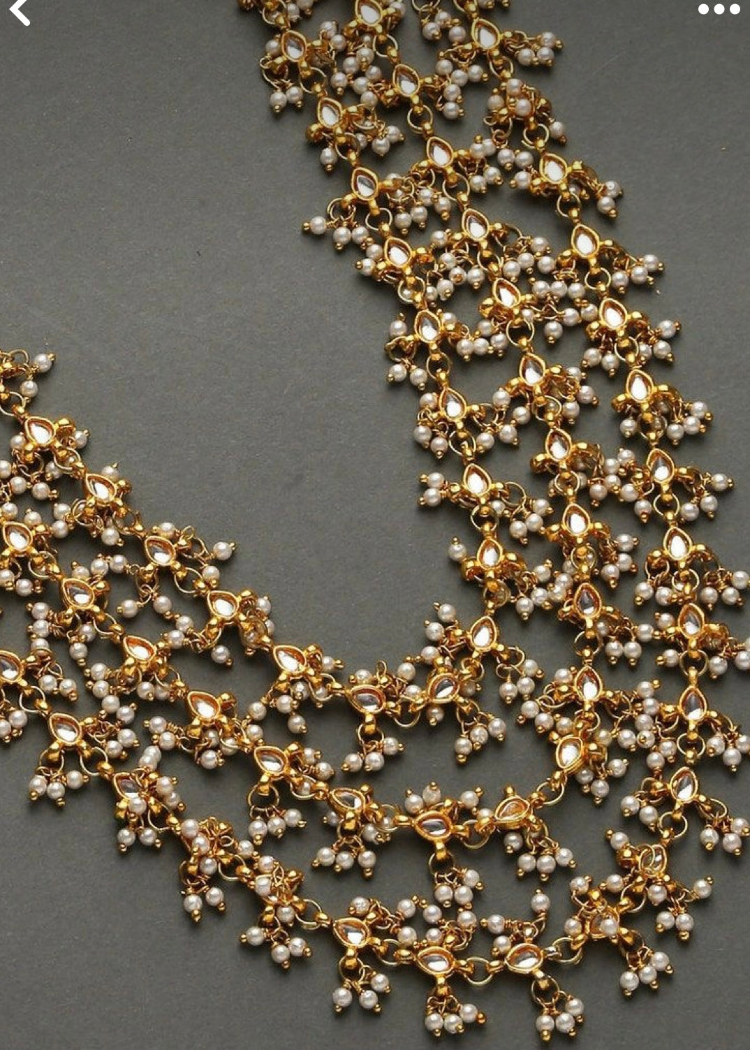 Long Kundan Necklace