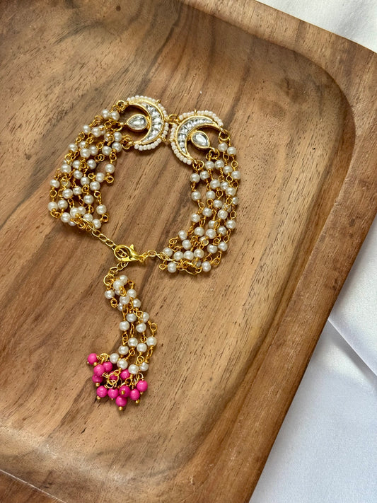 Chand Pink Bracelet