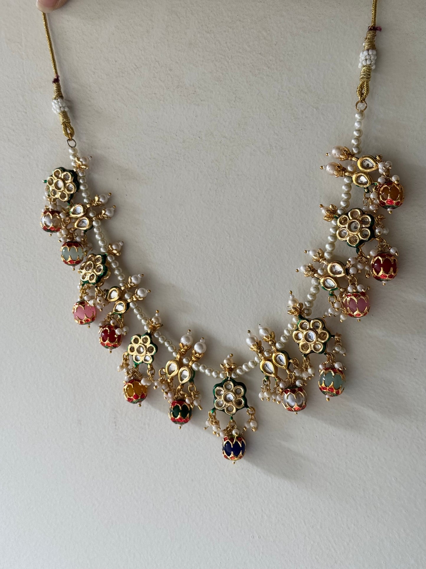 Zari Pearl Necklace