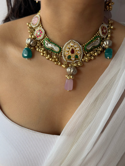 Phulkari Choker