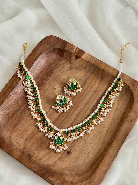 Green Necklace Set