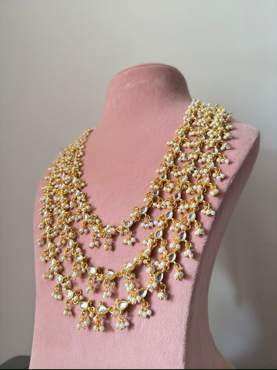 Long Kundan Necklace