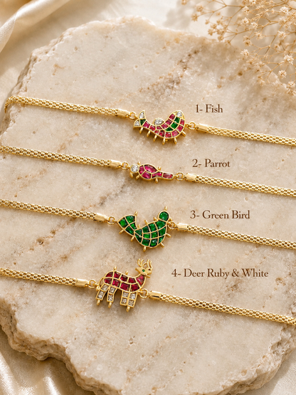 Panchi Rakhi Bracelet