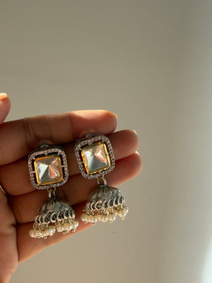 Cute Polki Jhumka