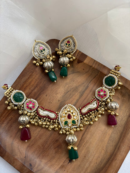 Phulkari Choker