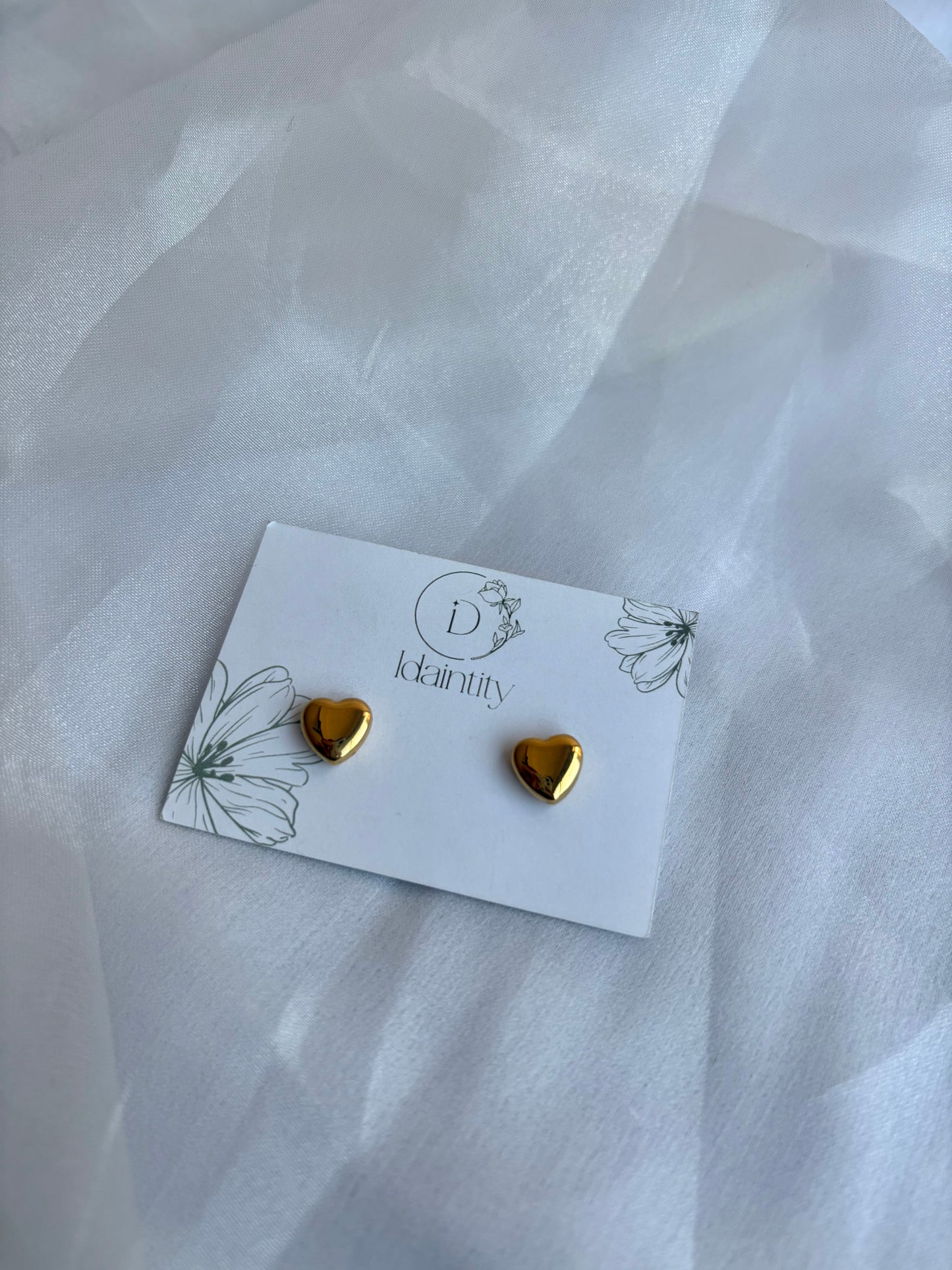 Mini Heart Earrings