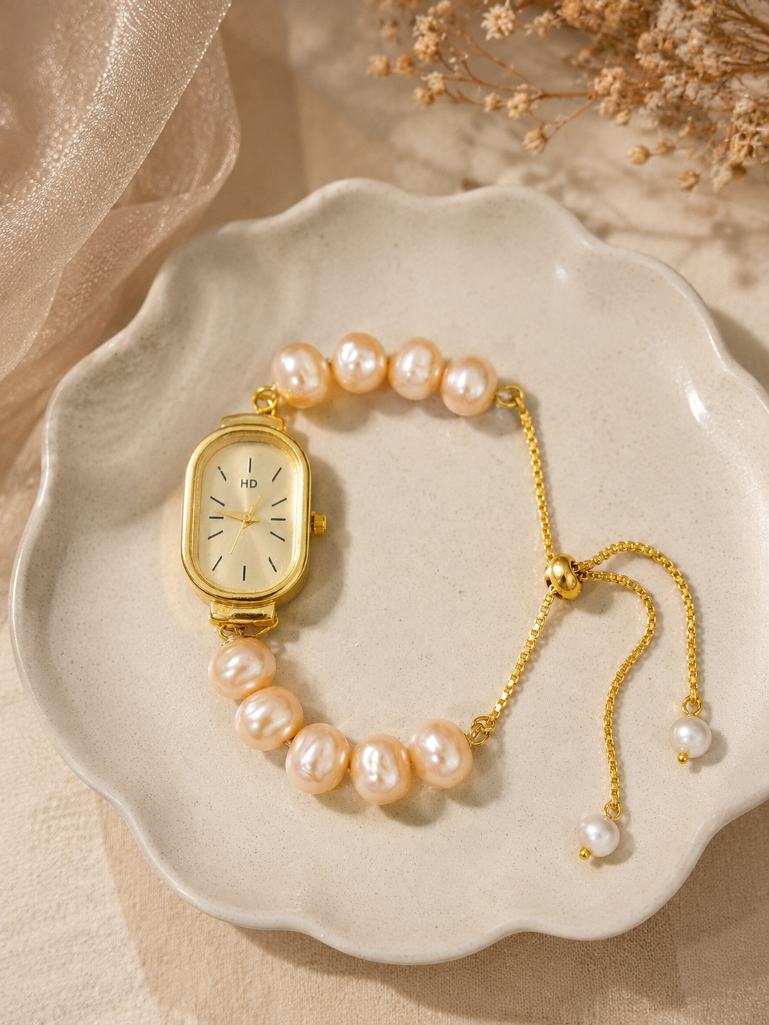 Vintage Pearl Watch