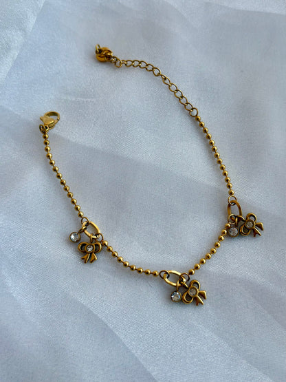 Bow Stone Bracelet