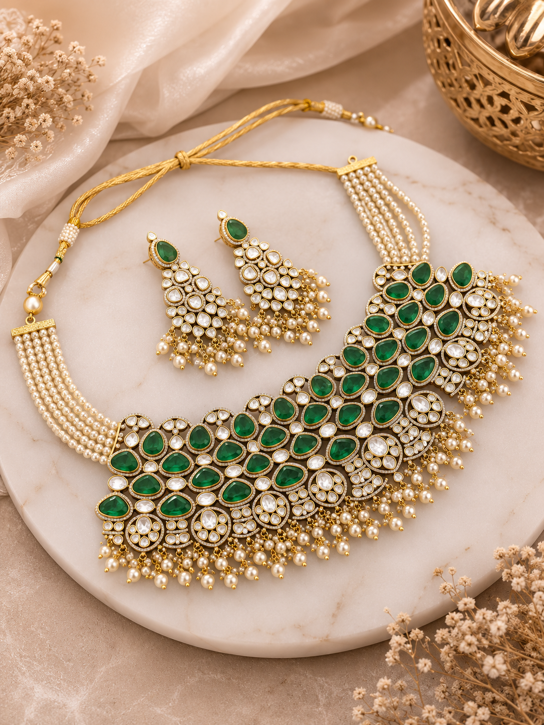 Shabnam Necklace Set
