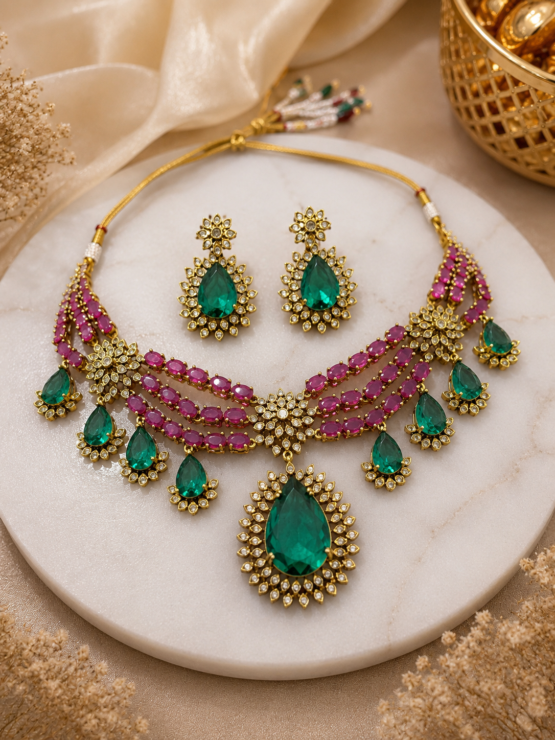 Nargis Necklace Set