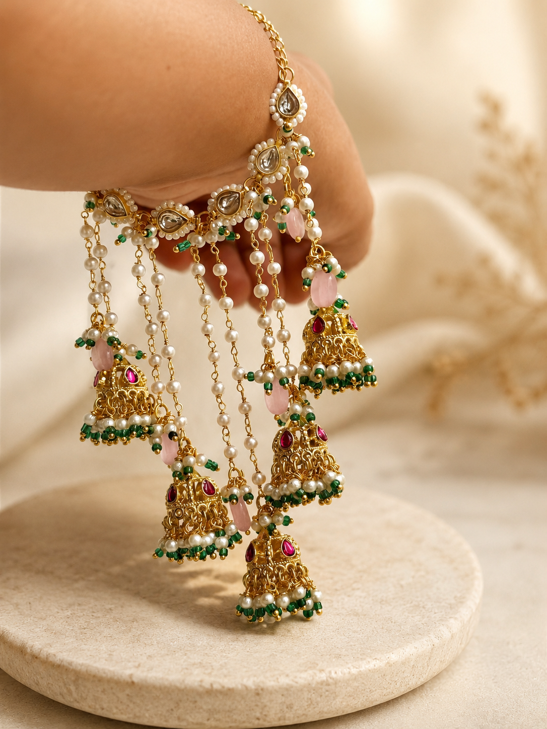 Rangrez Jhumka Bracelet