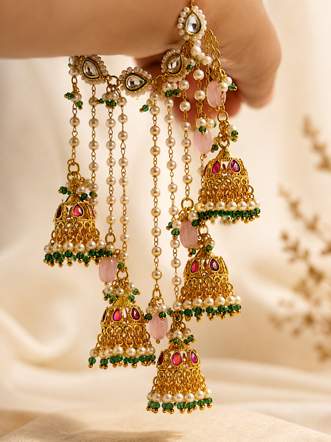 Rangrez Jhumka Bracelet