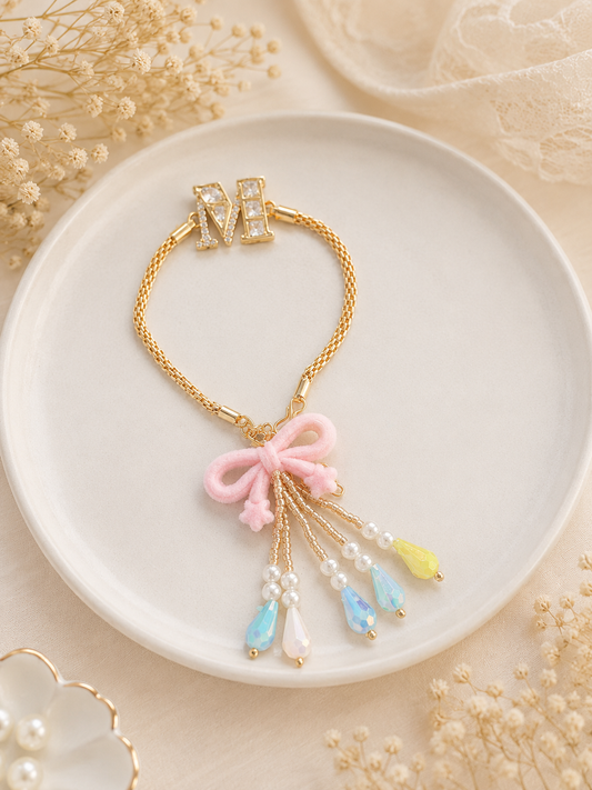 Pearl Bow Bracelet