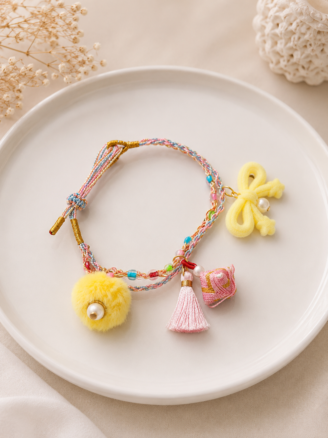 Cotton Candy Bracelet