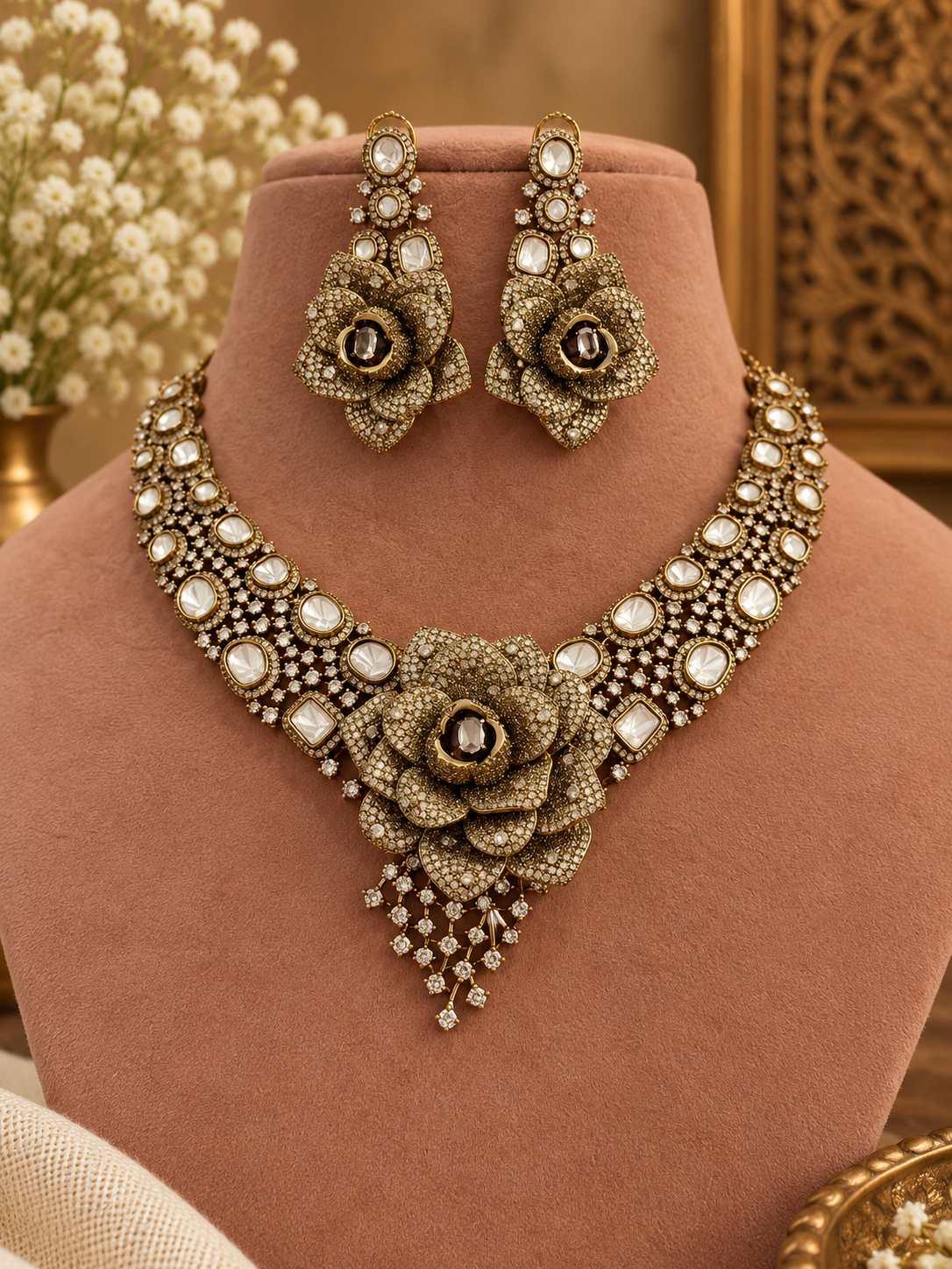 Zareen Gul Necklcae Set