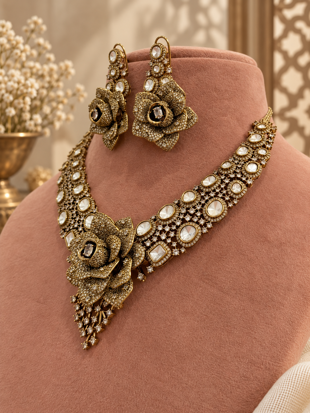 Zareen Gul Necklcae Set
