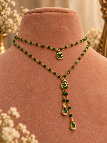 Jheel Emerald Neckchain