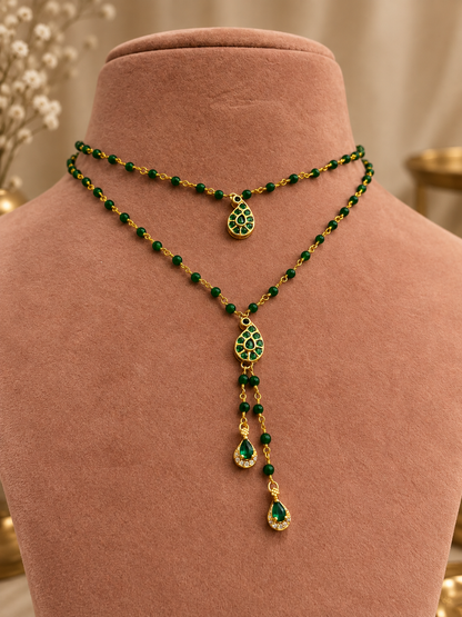 Jheel Emerald Neckchain