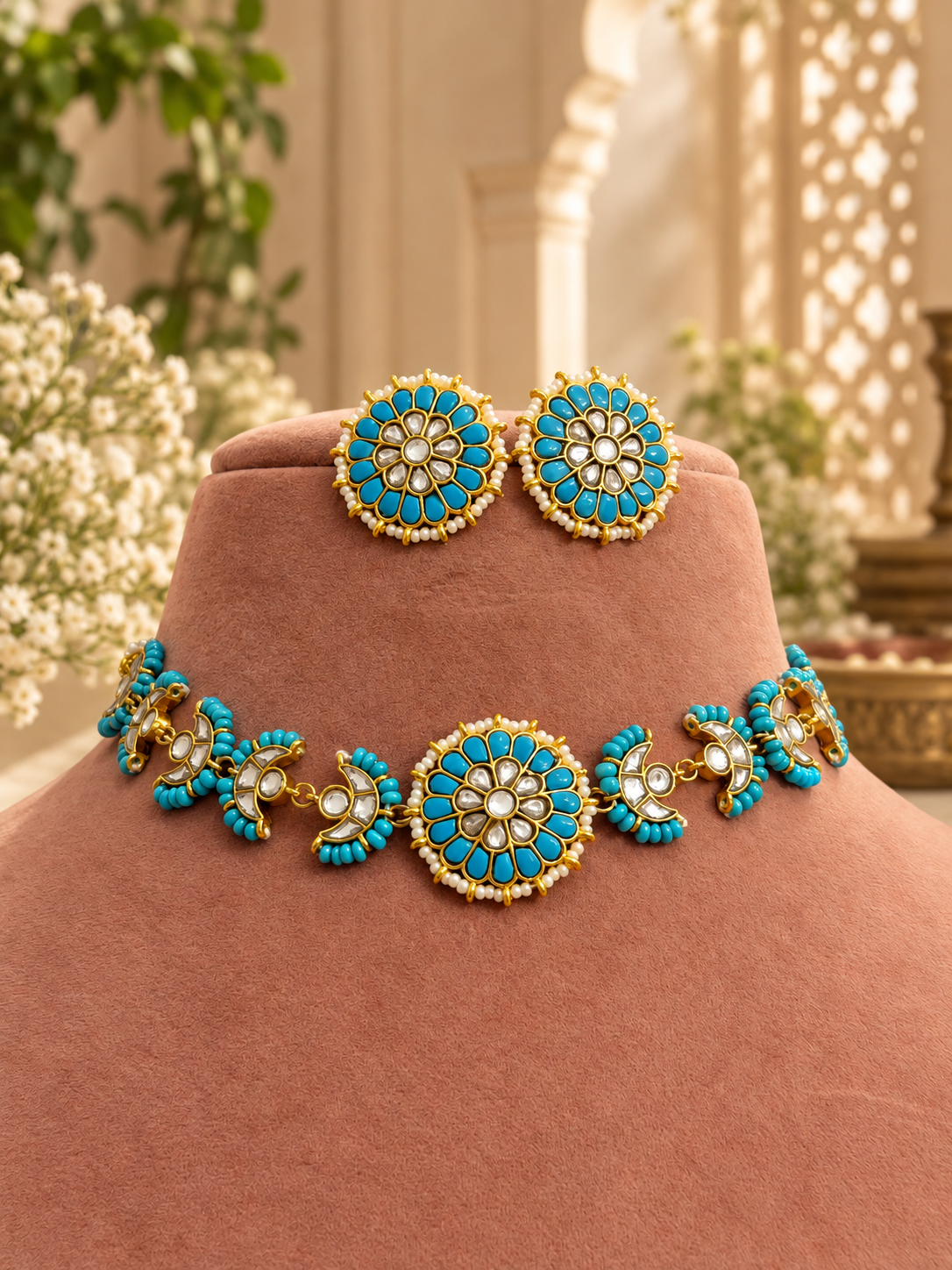 Neelam Noor Choker Set