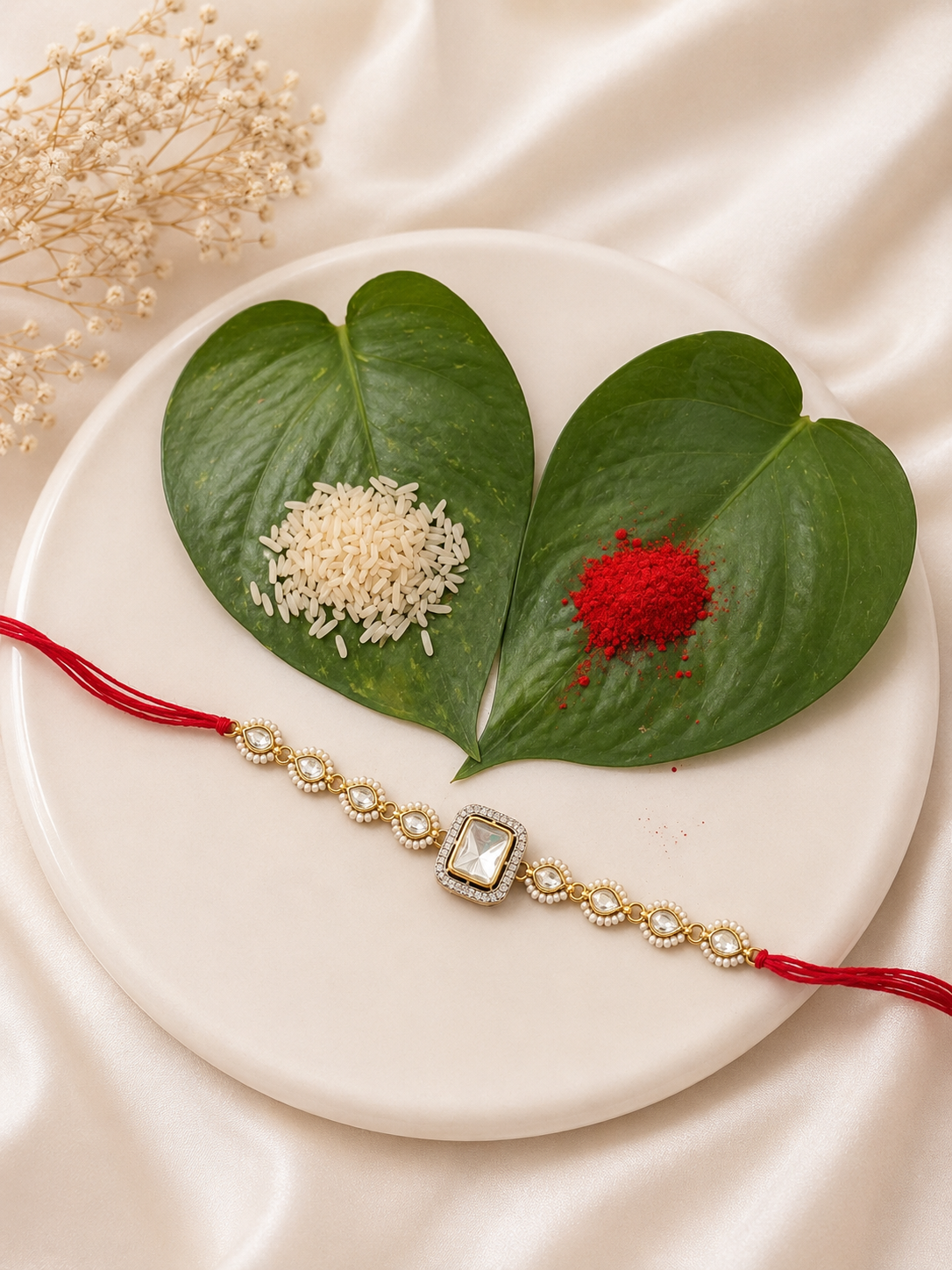 American Diamond Rakhi