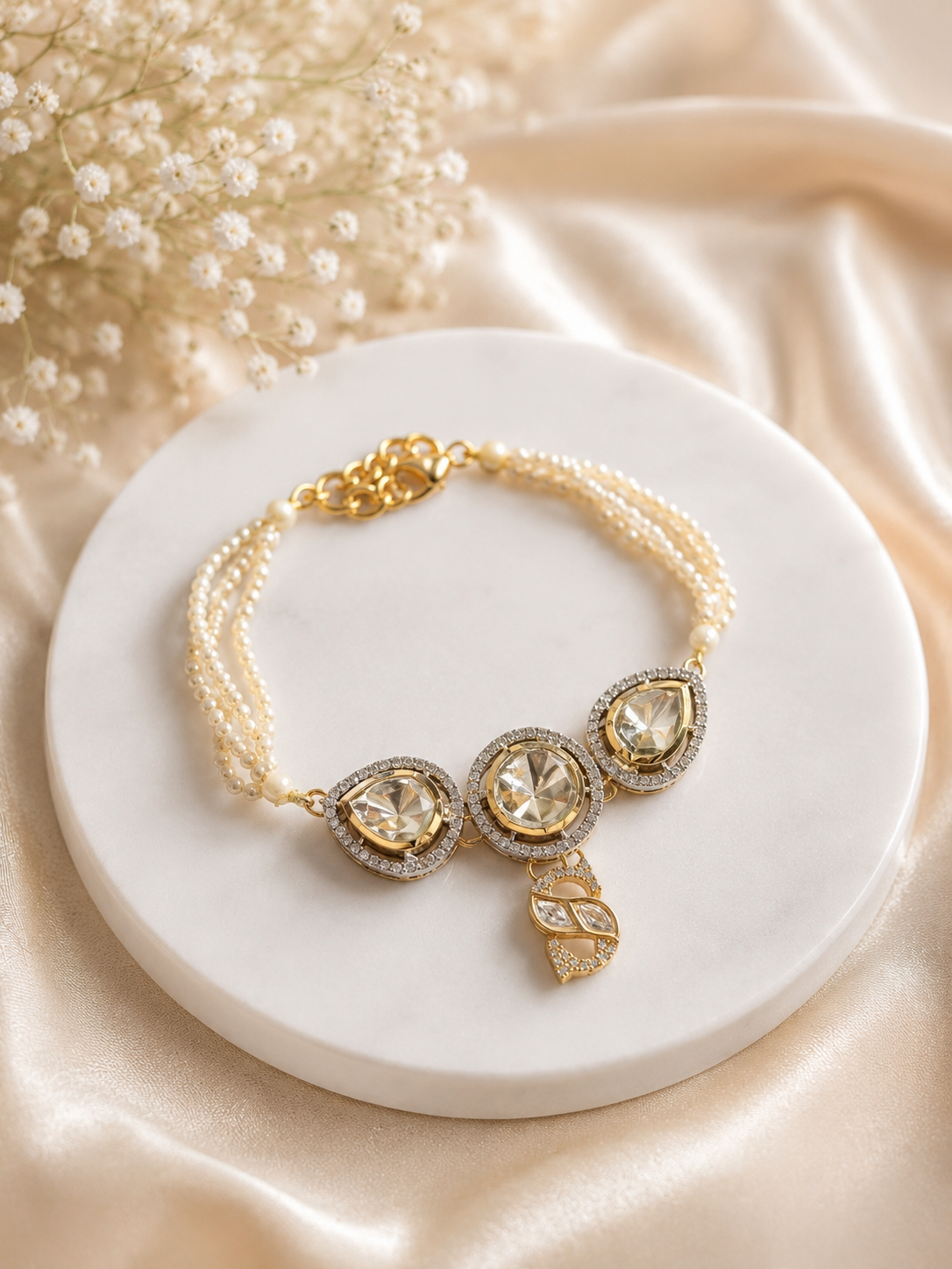Personalised American Diamond Bracelet