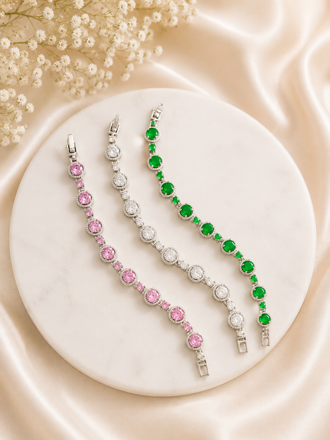 American Diamond Bracelet