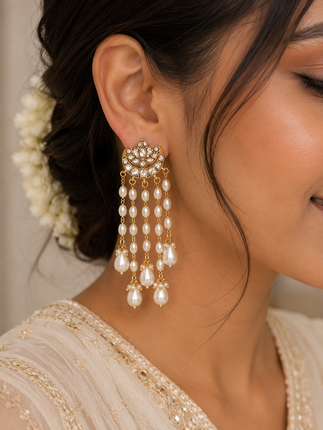 Sansa Lotus Earrings