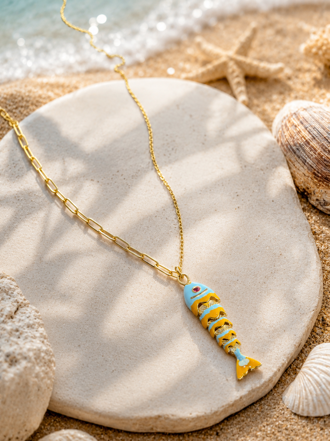 Aqua Whisper Chain