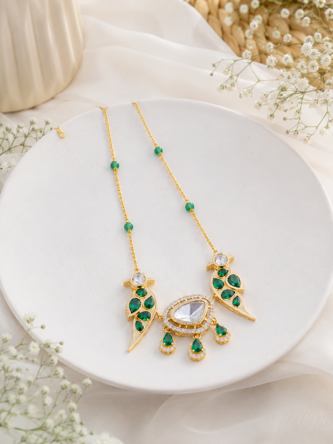 Twin Sparrow Neckchain