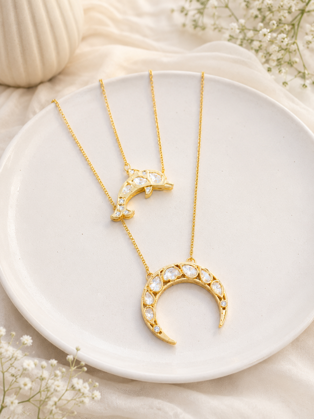 Luna Moon Pendant Neckchain