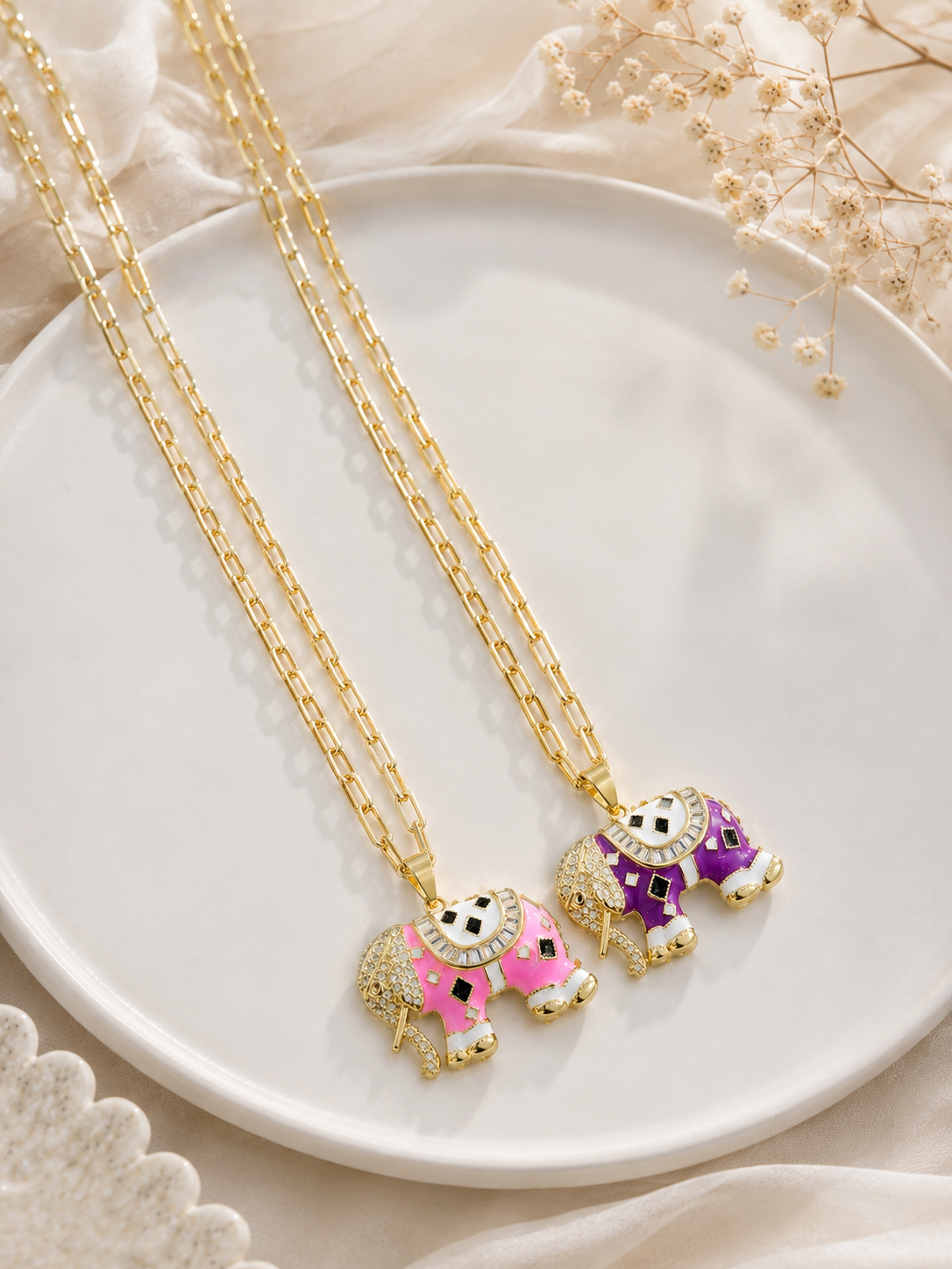 Elephant Pendant Neckchain