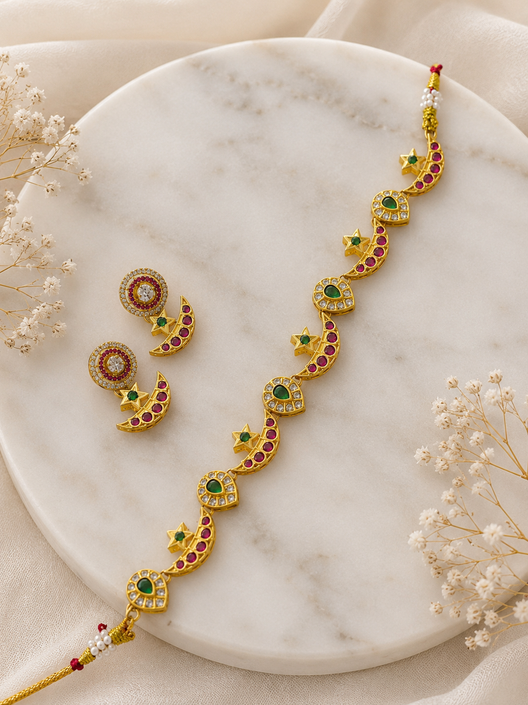 Dilruba Chand Choker Set