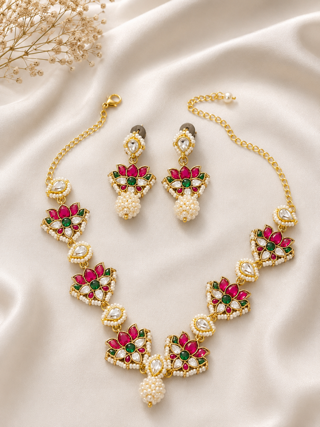 Kamal Pearl Choker Set