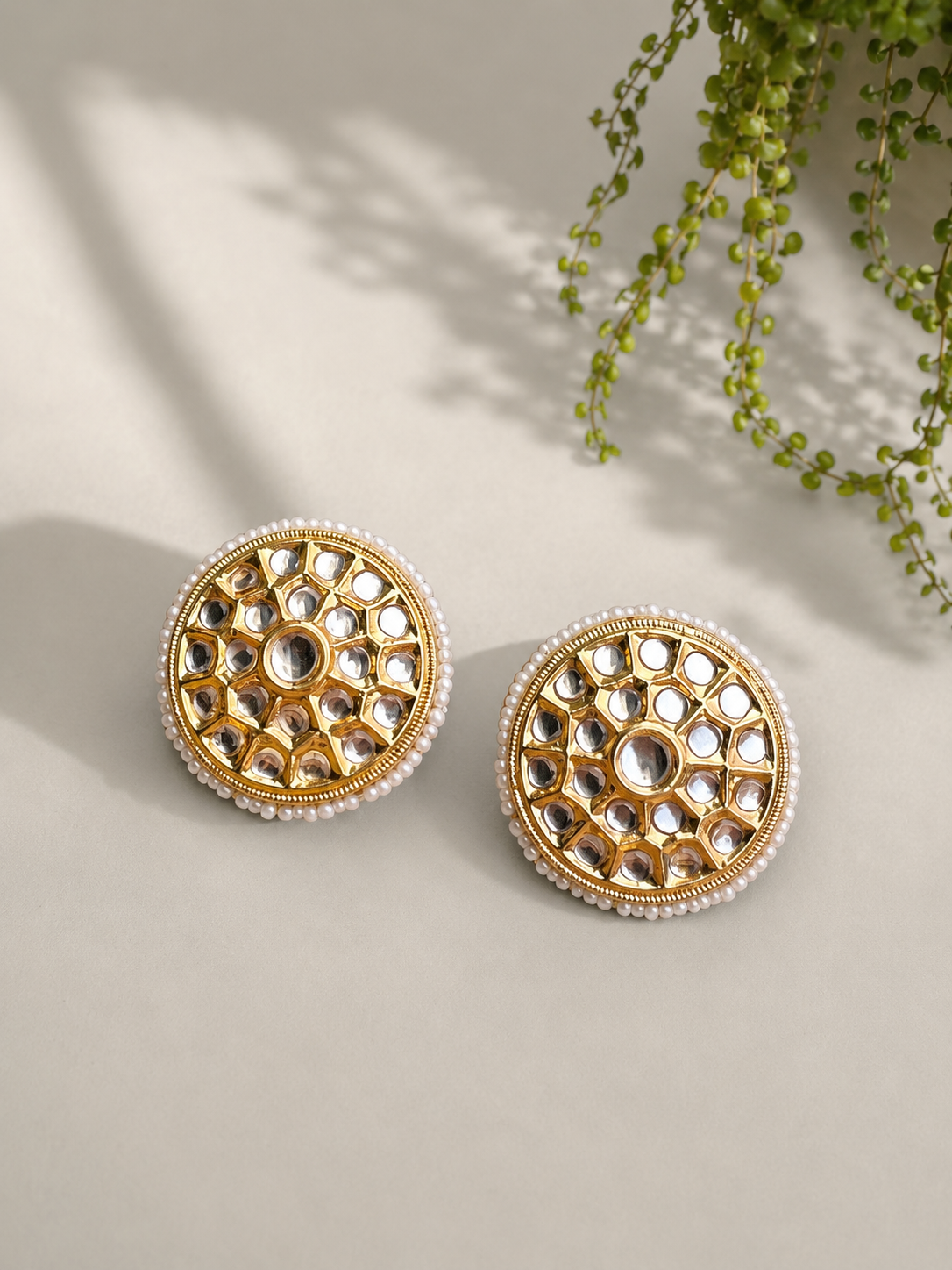 Kundan Studs