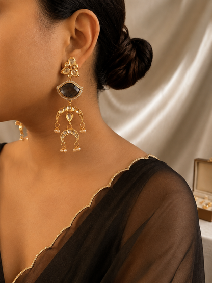 Chand Layered Earrings