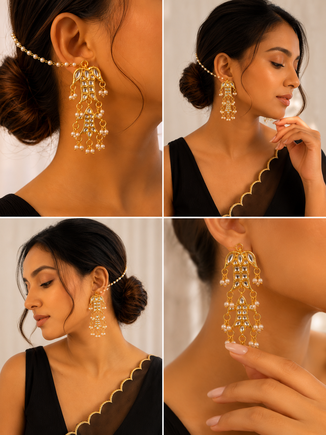 Machli String Earrings