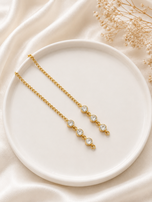 Round Polki Sahara Strings