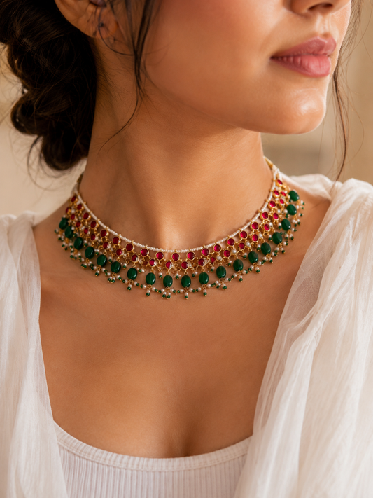 Gulnisha Polki Choker