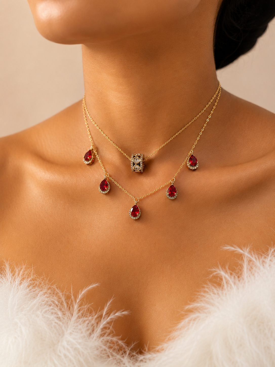 Red Layered Chain