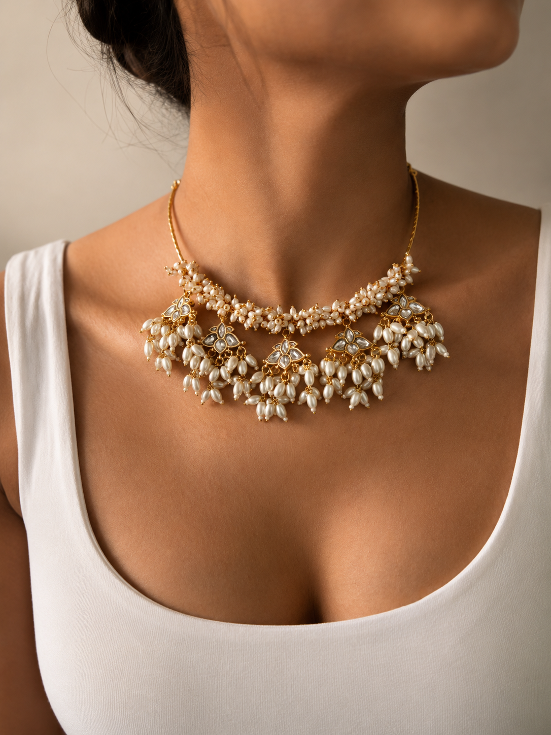 Chandni Hasli Necklace