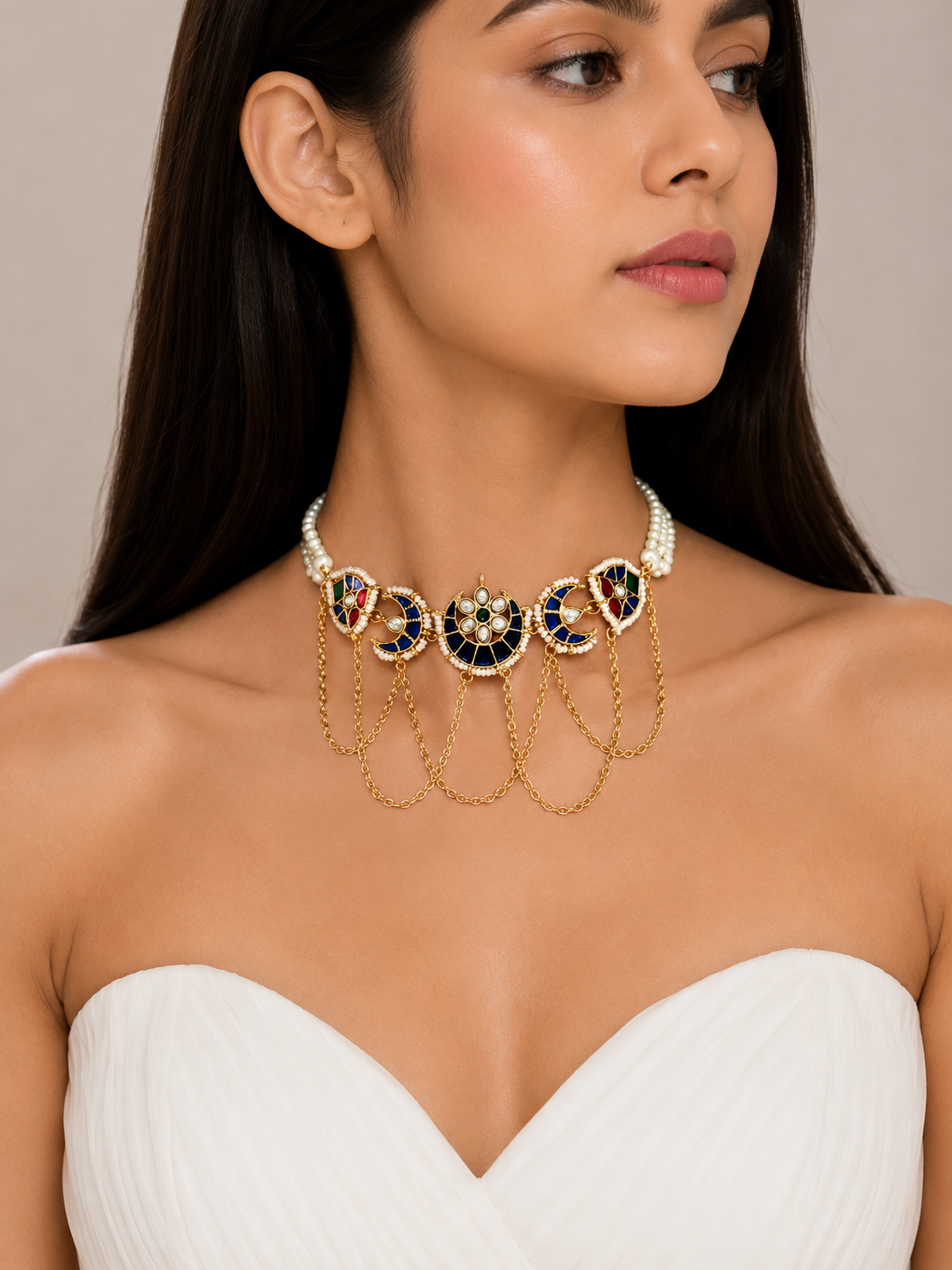 Rangeen Choker Set