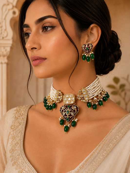 Zeya Choker Set