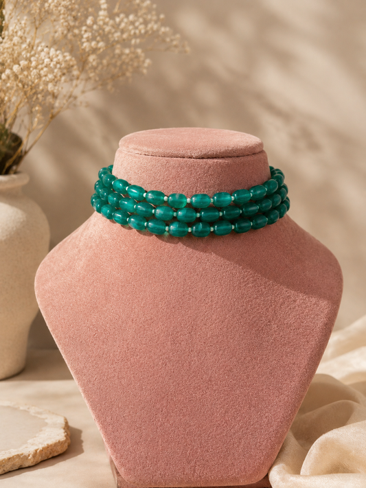 Turquoise Bead Choker