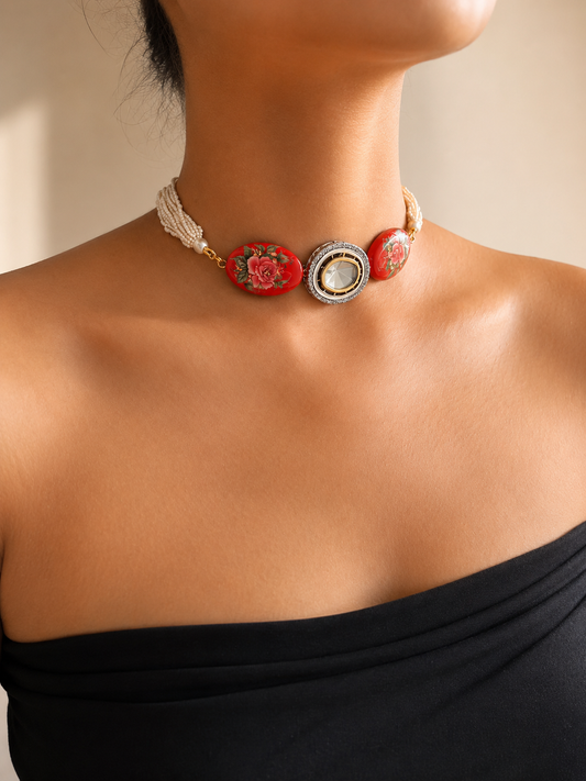 Gulaab Choker Set