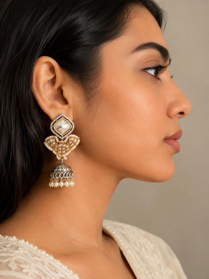 Pankh Polki Jhumka